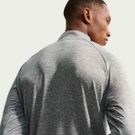 M NK DF STRIDE HZ MIDLAYER SMOKE GREY