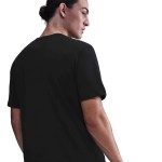M NK DF TEE SLUB HBR NOVELTY BLACK