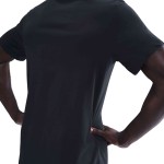 M NK DF TEE HBR BLACK/WHITE