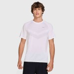 M NK DFADV STRIDE SS TOP WHITE/(REFLECTIVE SILV)