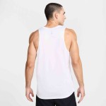 M NK DFADV STRIDE TANK WHITE
