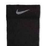 U NK LTWT RUN CREW 1PR 200 BLACK/DKSKGY