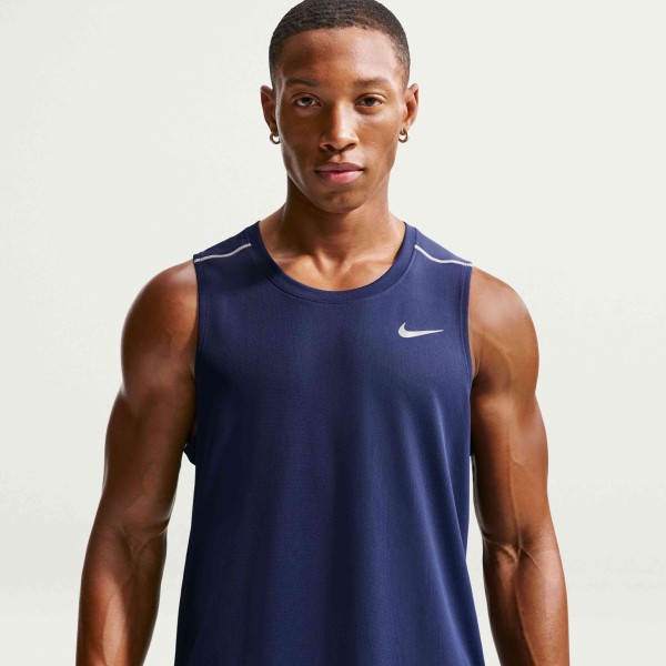 M NK DF MILER TANK TOP MIDNIGHT NAVY