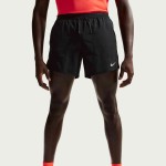 M NK DF STRIDE 5IN BF SHORT BLACK