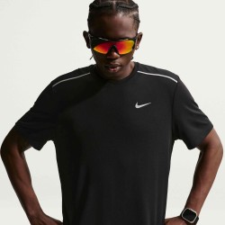 M NK DF UV MILER SS BLACK/BLACK