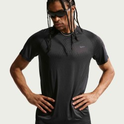 M NK DFADV STRIDE NVLTY SS TOP OFF NOIR-BLACK/REFBLK