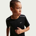 NIKE KIDS DF MILER SS TOP BLACK