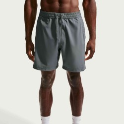 M NK DF FORM GFX FILL SHRT 7IN SMOKE GREY