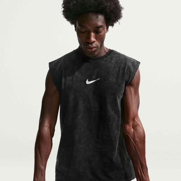 M NK TEE LSE SL TRAIN HRD WRK BLACK