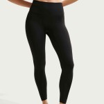 W NK ZENVY DF HR 7/8 TGHT USEM BLACK