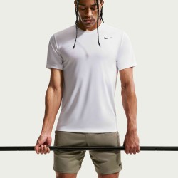 M NK DF TEE STD FLEX WHITE/BLACK