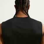 M NK DF TEE STD SLVLS FLEX BLACK