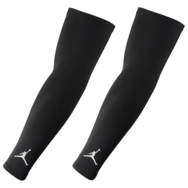 JORDAN YOUTH SHOOTER SLEEVES PAIR SM BLACK/WHITE 