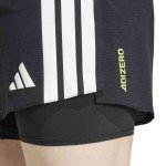 ADIDAS ADIZERO 2IN1 SHORTS BLACK