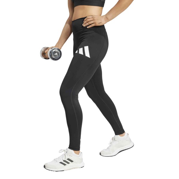 ADIDAS LEGG TRAIN ESSENTIALS LOGO HIGH WAISTBAND