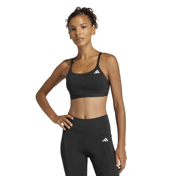 ADIDAS OPT ESS LS BRA BLACK ADIDAS OPT ESS LS BRA BLACK