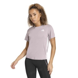 ADIDAS WE 3S CREW TEE W PRLOFI/WHITE