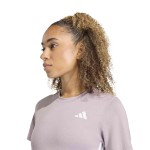 ADIDAS WE 3S CREW TEE W PRLOFI/WHITE