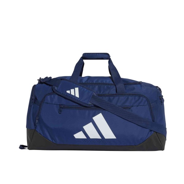 ADIDAS DUFFLE GYM M DKBLUE/WHITE ADIDAS DUFFLE GYM M DKBLUE/WHITE