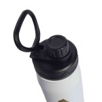 ADIDAS METAL BOTTLE GYM WHITE/BLACK