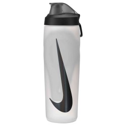 NIKE REFUEL BOTTLE LOCKING LID 24 ONZ BLACK IRIDESCENT