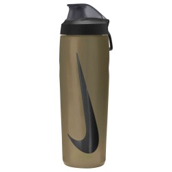 NIKE REFUEL BOTTLE LOCKING LID 24 ONZ METALLIC GOLD/BLACK