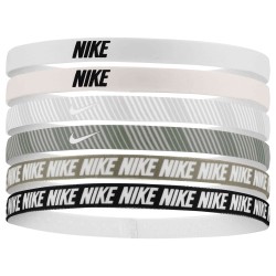 NIKE FLEX CLASSIC HEADBANDS 6P LIGHT-PINK/LIGHTARMY/WHI
