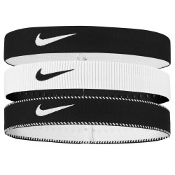NIKE FLEX CLASSIC WIDE HEADBAN BLACK/WHITE/BLACK
