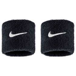 NIKE SWOOSH CLASSIC WRISTBANDS BLACK/WHITE