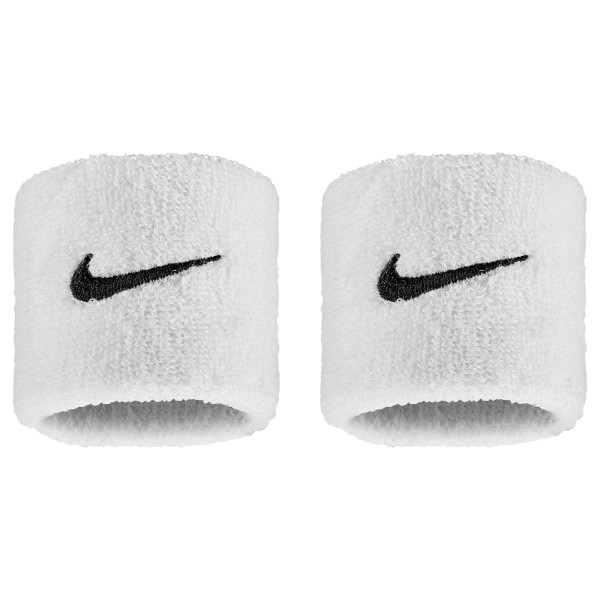 NIKE SWOOSH CLASSIC WRISTBANDS WHITE/BLACK