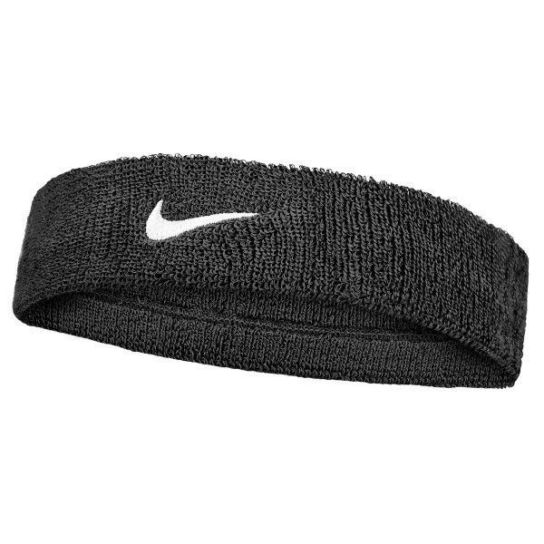 NIKE SWOOSH CLASSIC HEADBAND BLACK/WHITE
