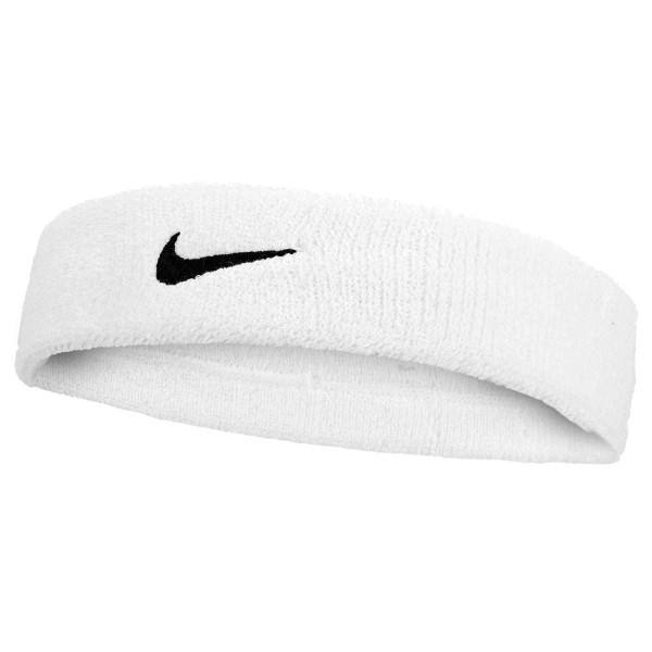 NIKE SWOOSH CLASSIC HEADBAND WHITE/BLACK
