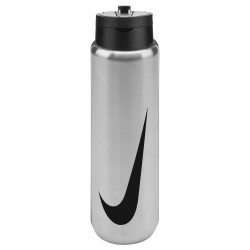 NIKE SS RECHARGE STRAW BOTTLE 700 ML STEEL/BLACK