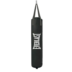 SACO DE MUAY THAI TITAN EVERLAST BK/WT